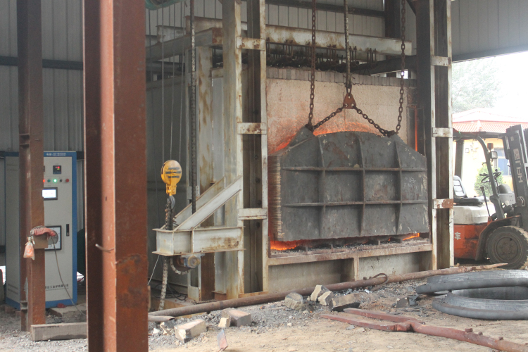 蓄热式**气加热炉